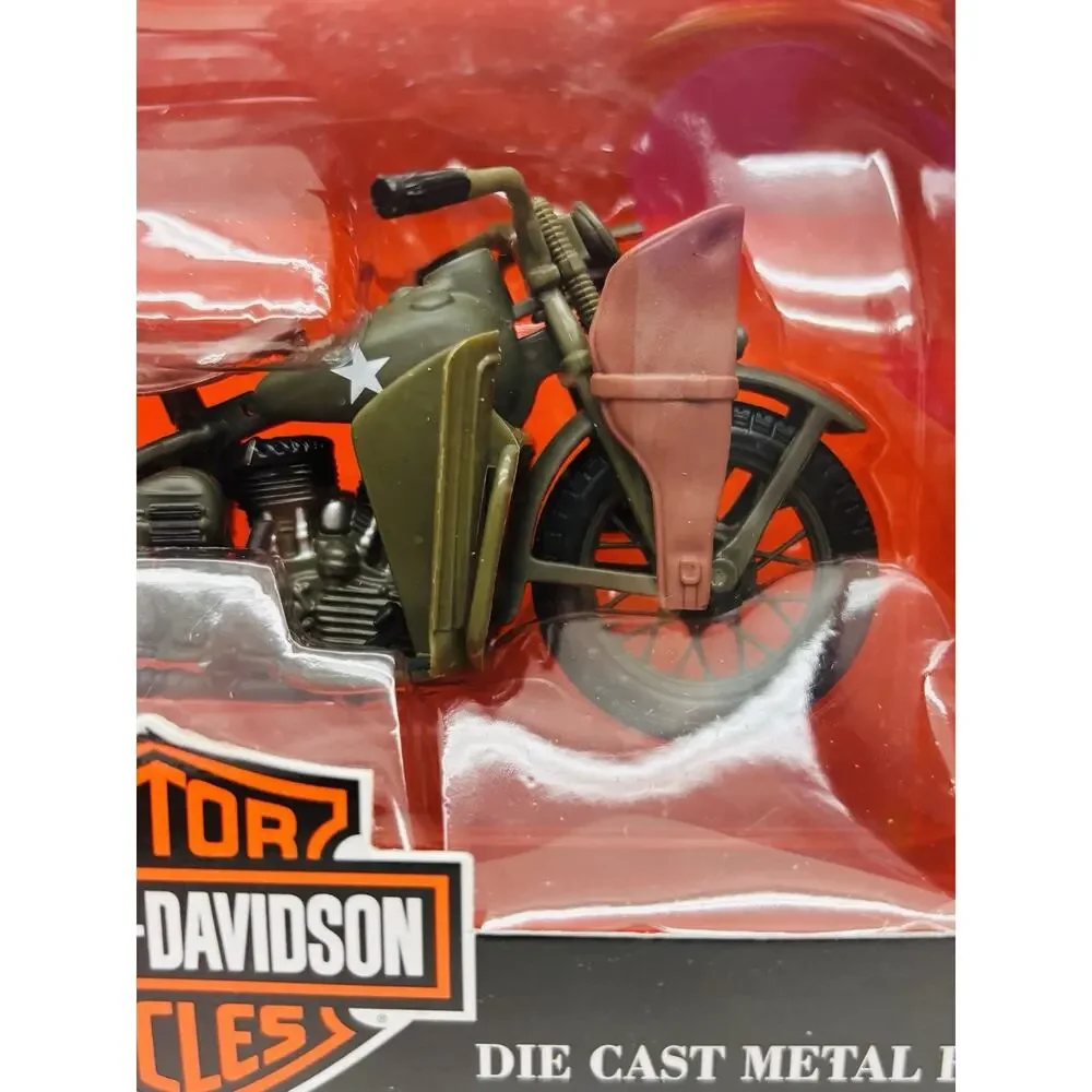 Maisto 1:18 Harley Davidson 1942 WLA Flat Head Diecast Motorcycle Series 9 New